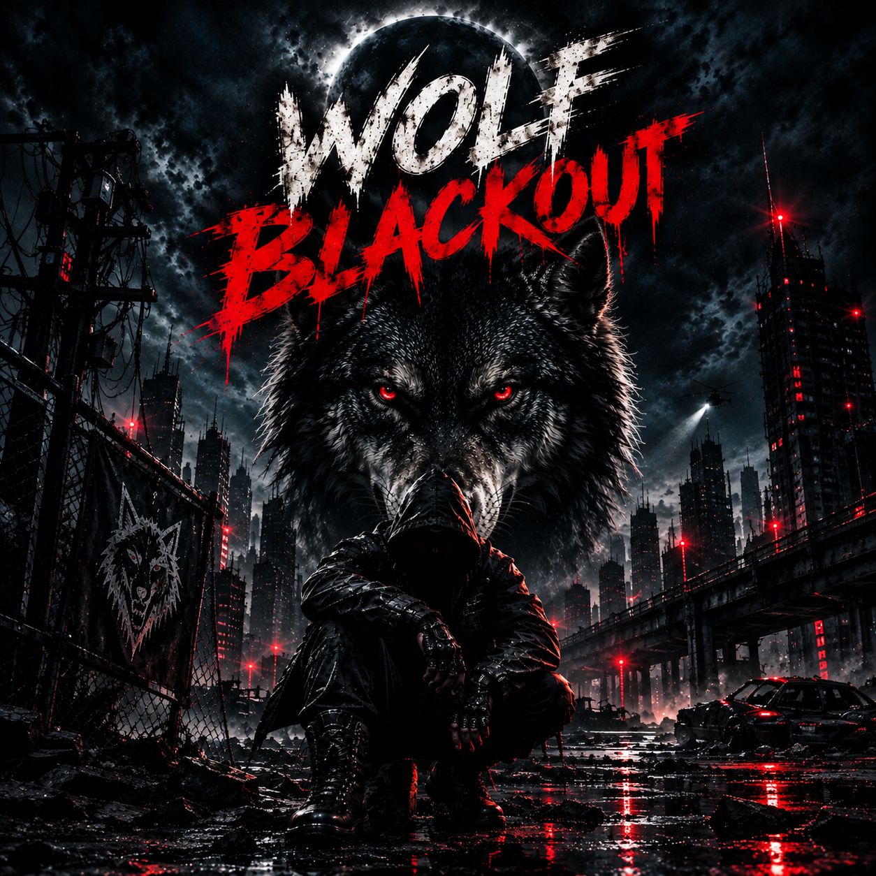 WOLF BLACKOUT artwork