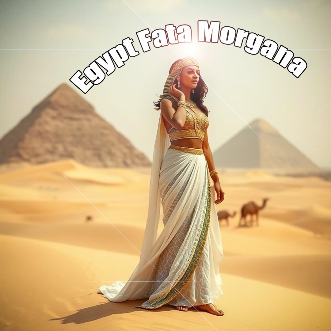 Egypt Fata Morgana artwork