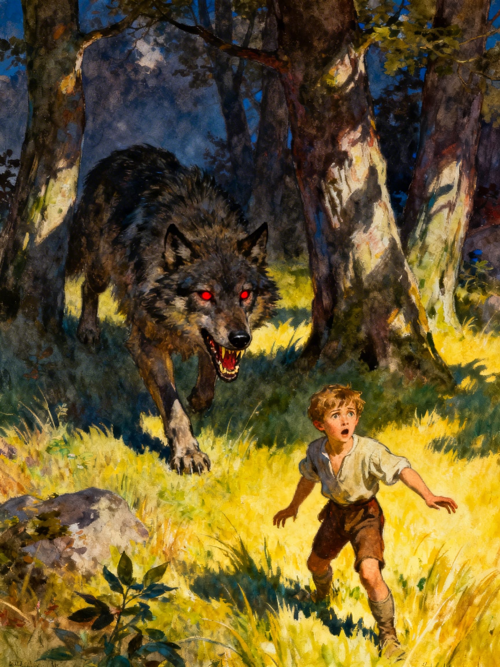 Cry Wolf artwork