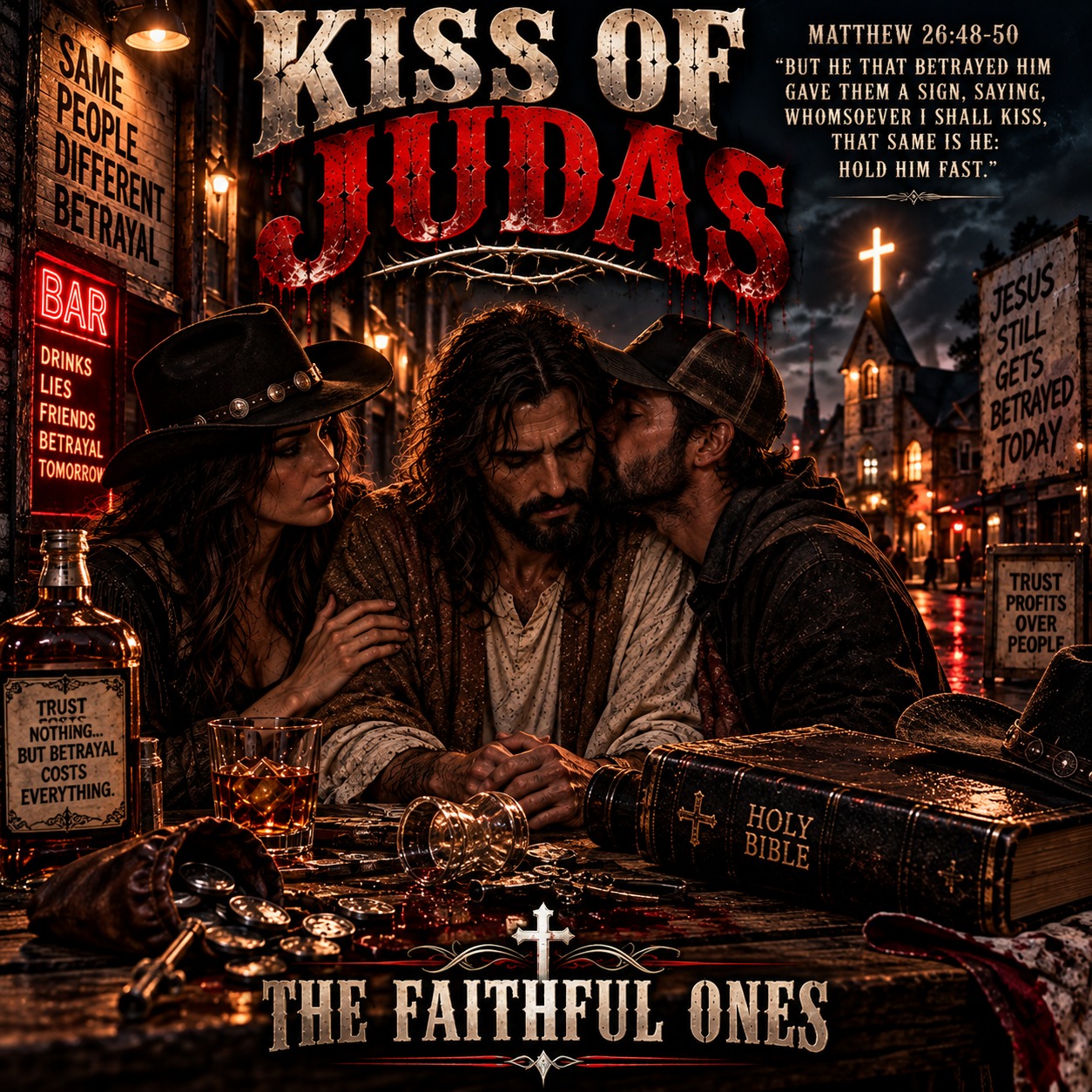 The Kiss of Judas artwork