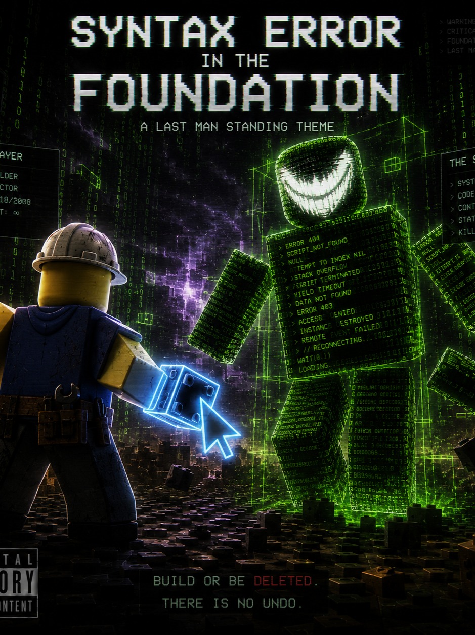 Syntax Error in the Foundation (Bricklayer Vs Scripter LMS Theme) artwork