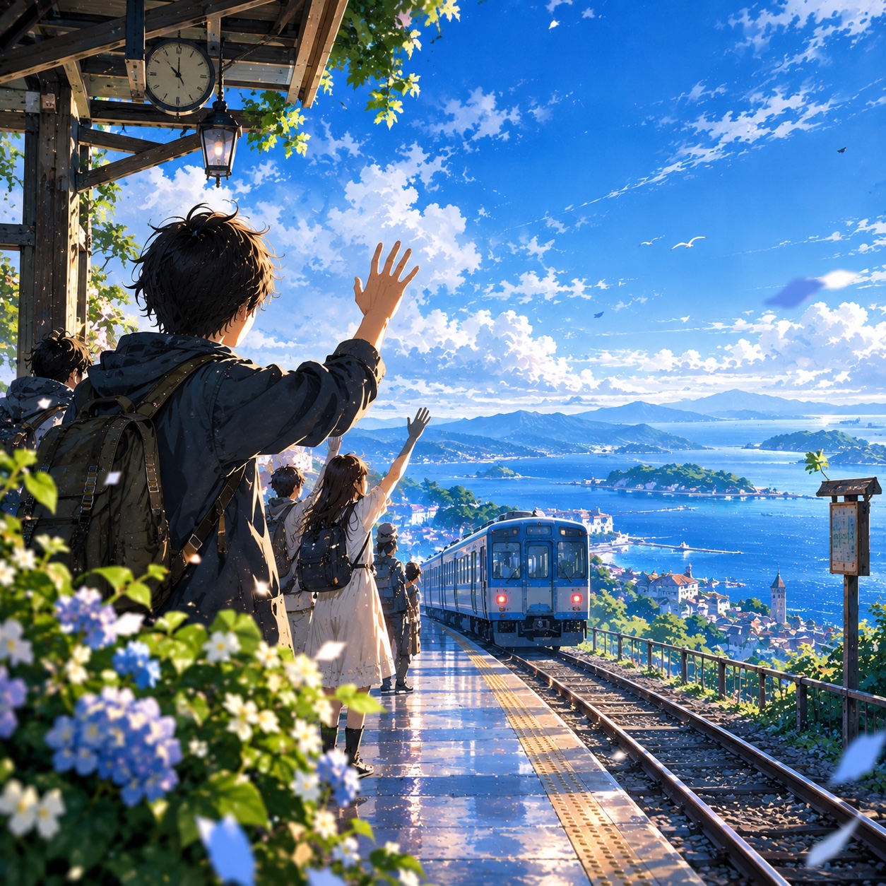 それぞれの道へ #GoodByeYesterday artwork