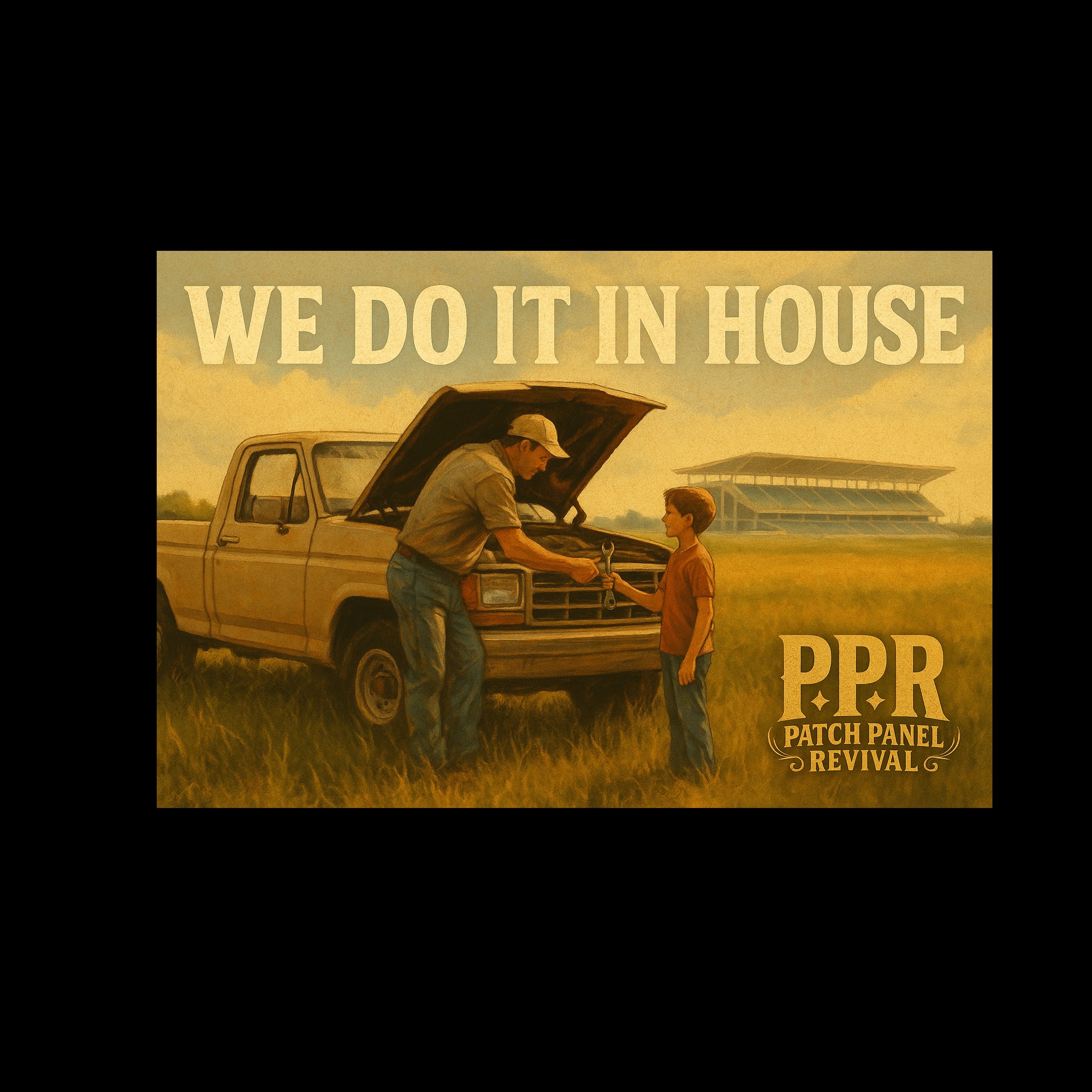 We do it in house artwork