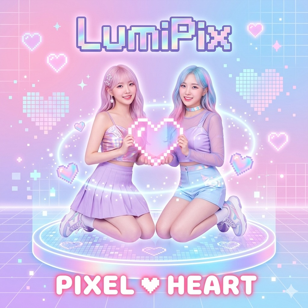 Image for LumiPix (루미픽스) 'Pixel Heart' 3rd Single [KOREAN]