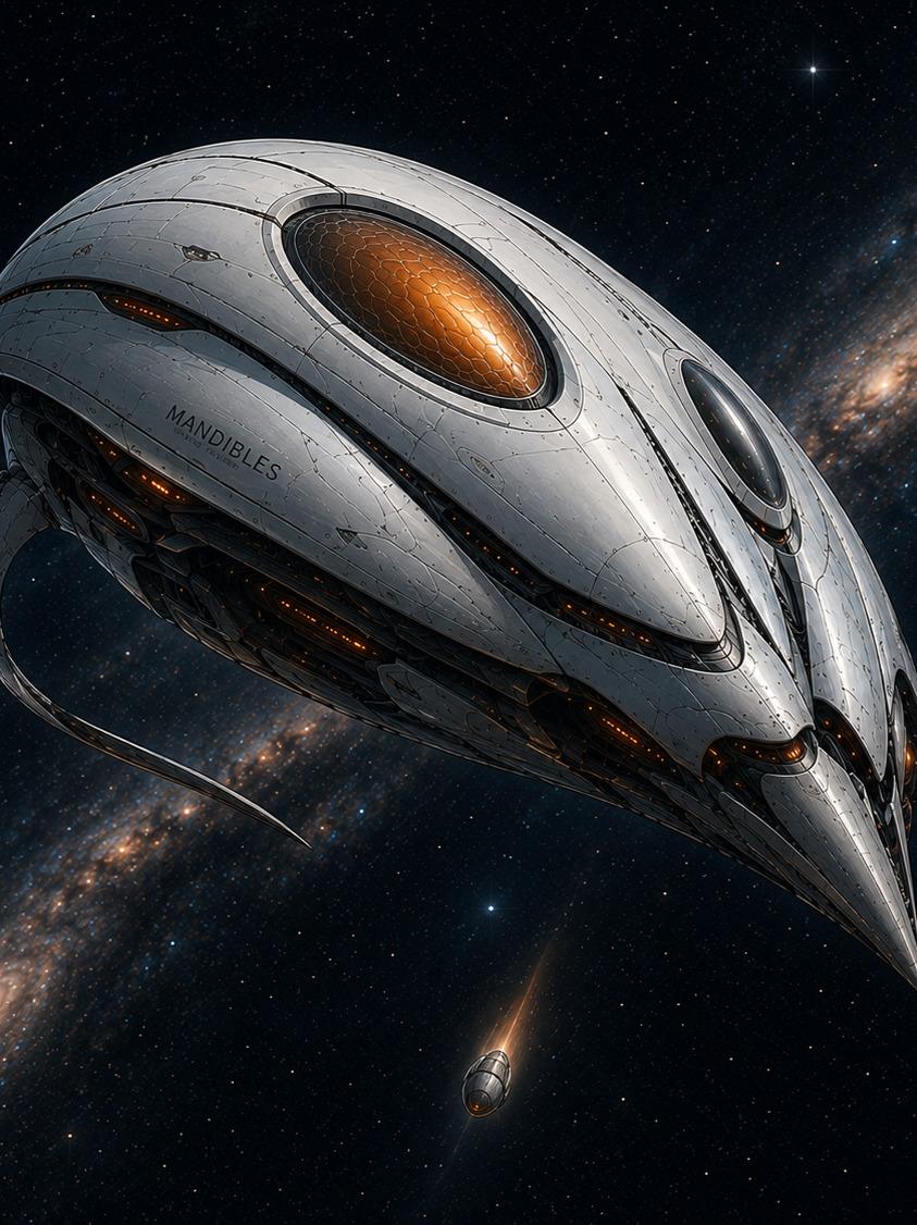 MANDIBLES OF THE UNIVERSE artwork