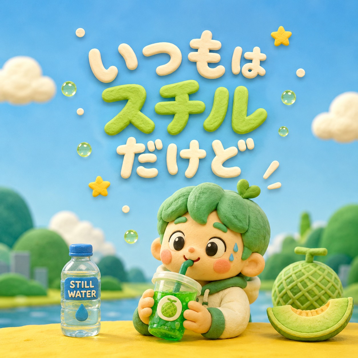 いつもはスチルだけど / Still Water, Usually artwork