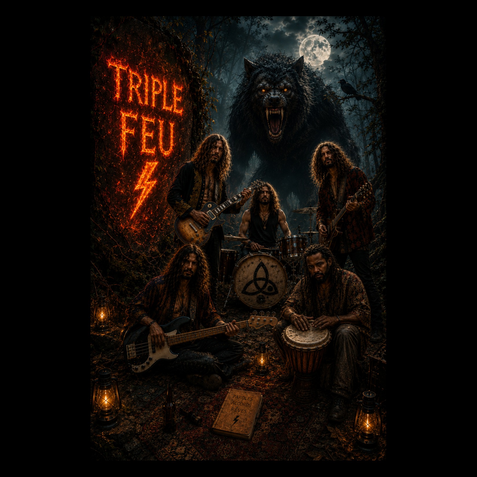 Triple Feu - C'est la bête... artwork