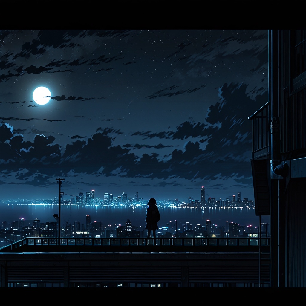 闇夜のカラス by @emotivebaroque735 | Suno