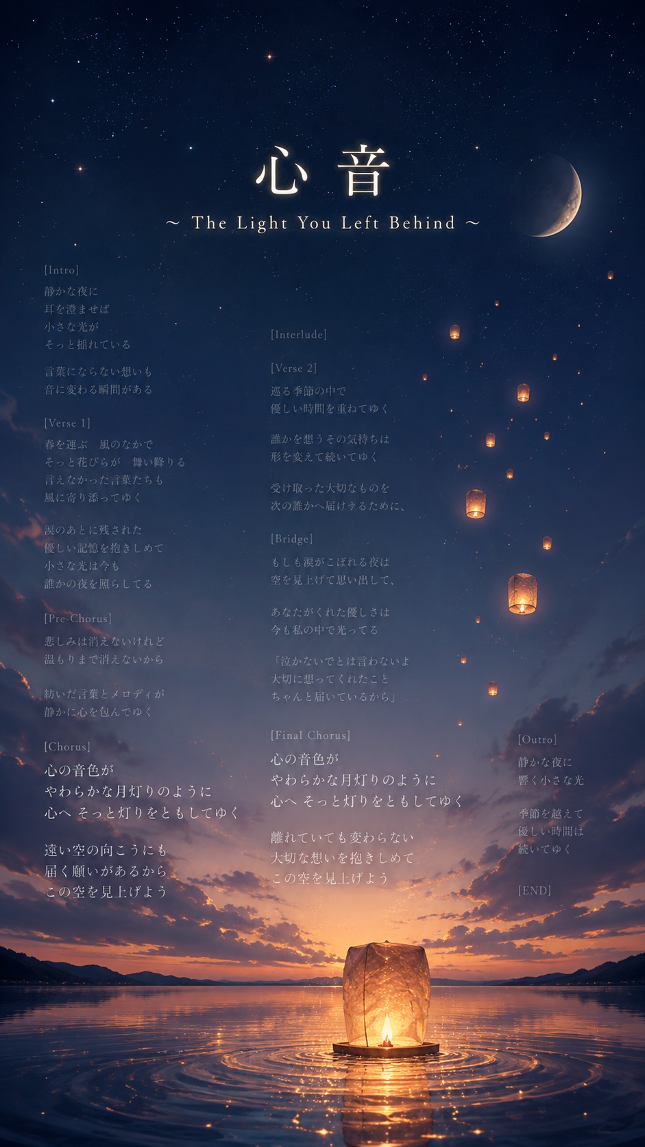 心音　～ The Light You Left Behind ～ artwork