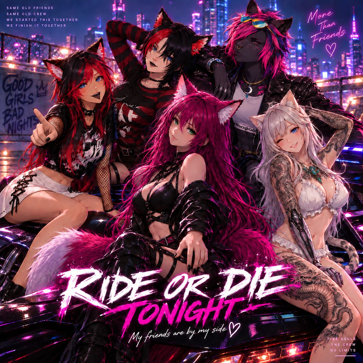 RIDE OR DIE TONIGHT artwork