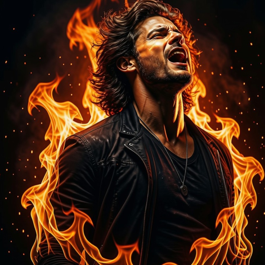 Life Is Burning On artwork
