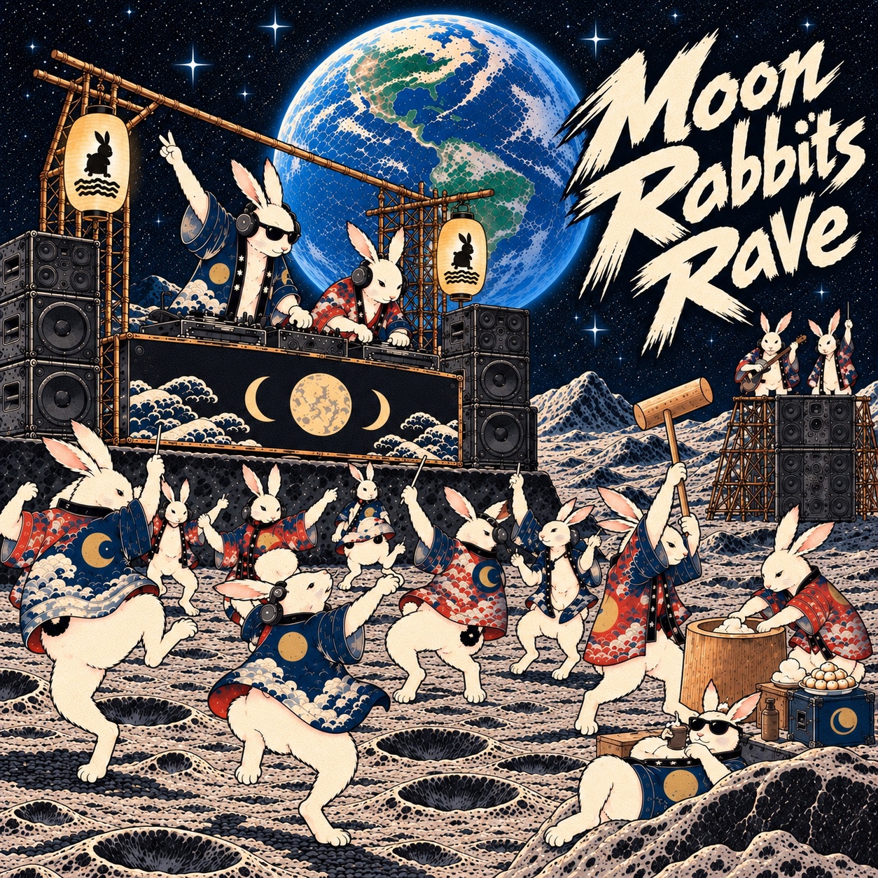 ○Moon Rabbits Rave #インスト祭 artwork