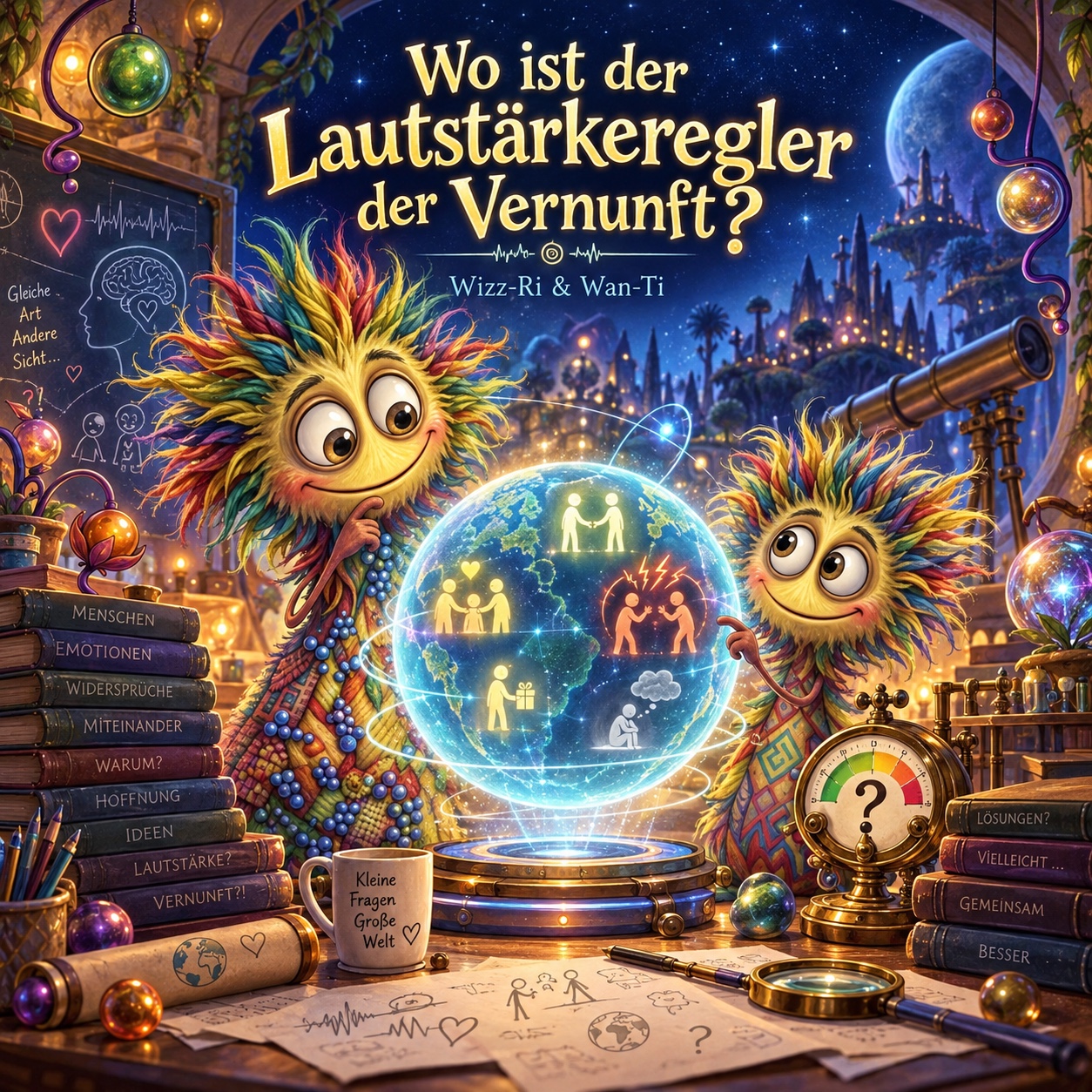 Wo ist der Lautstärkeregler der Vernunft? artwork
