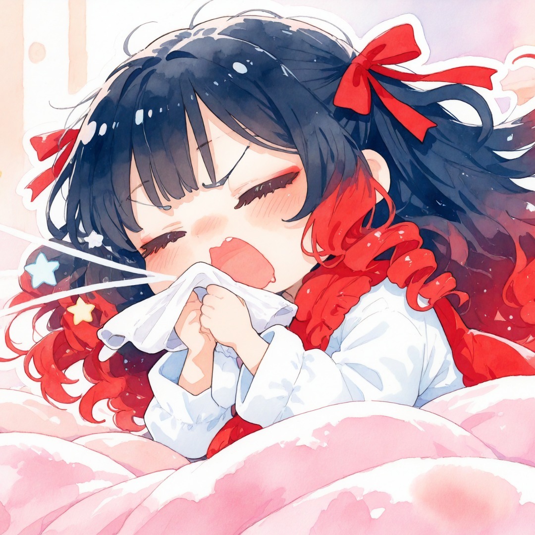 風邪ですわ！ (r2) artwork