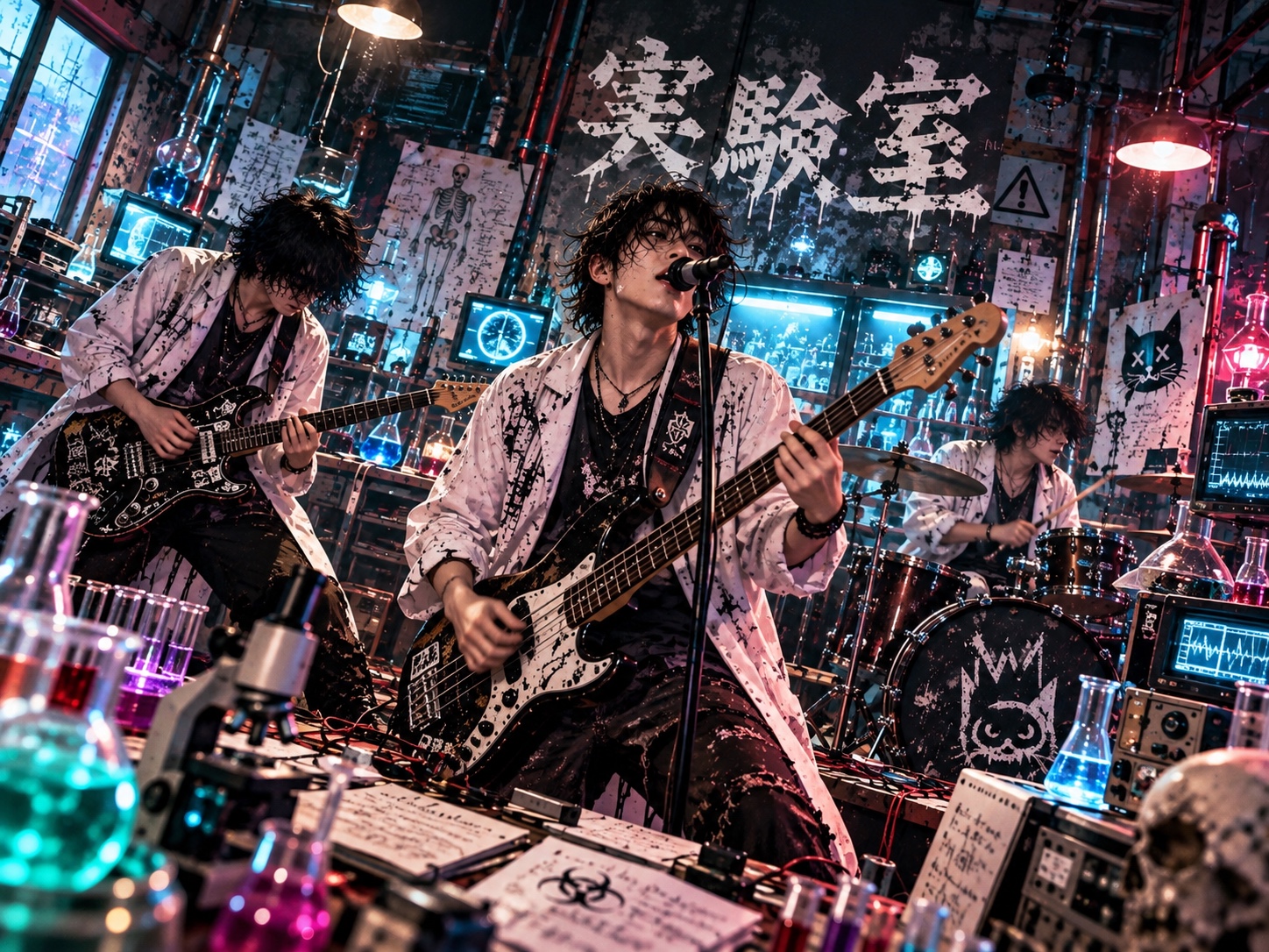 実験室！ artwork