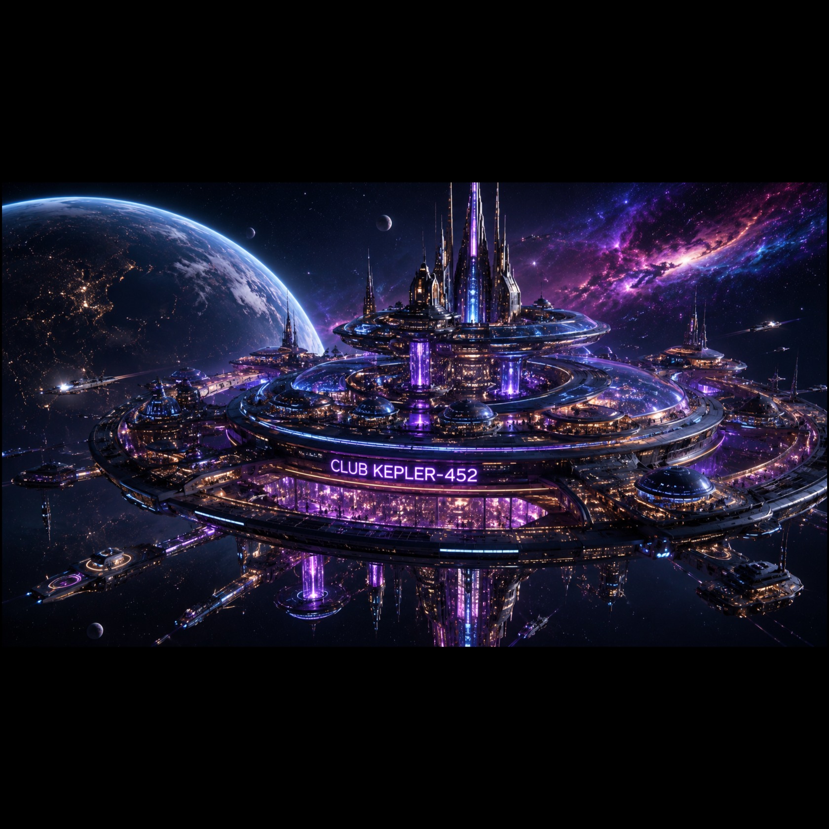Club Kepler-452: Observation Deck artwork
