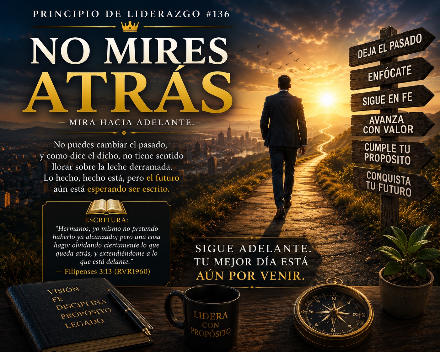 No Mires Atrás artwork