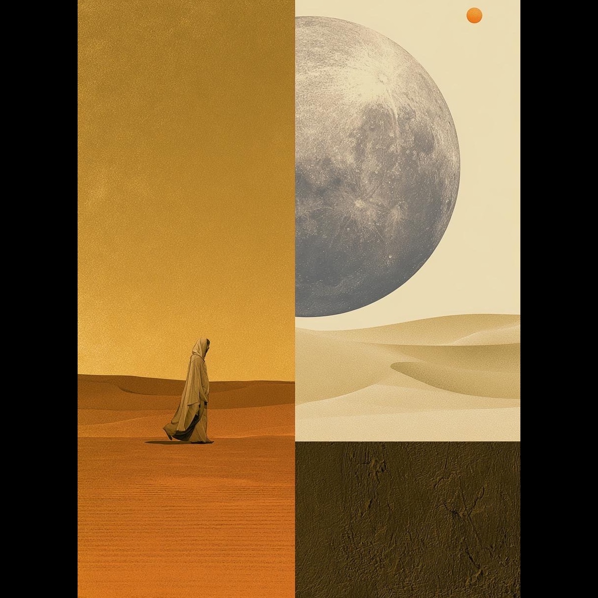 3🧿🧡A Grain of Sand | Un Granello di Sabbia | Bir Kum Tanesi | 一粒沙 artwork