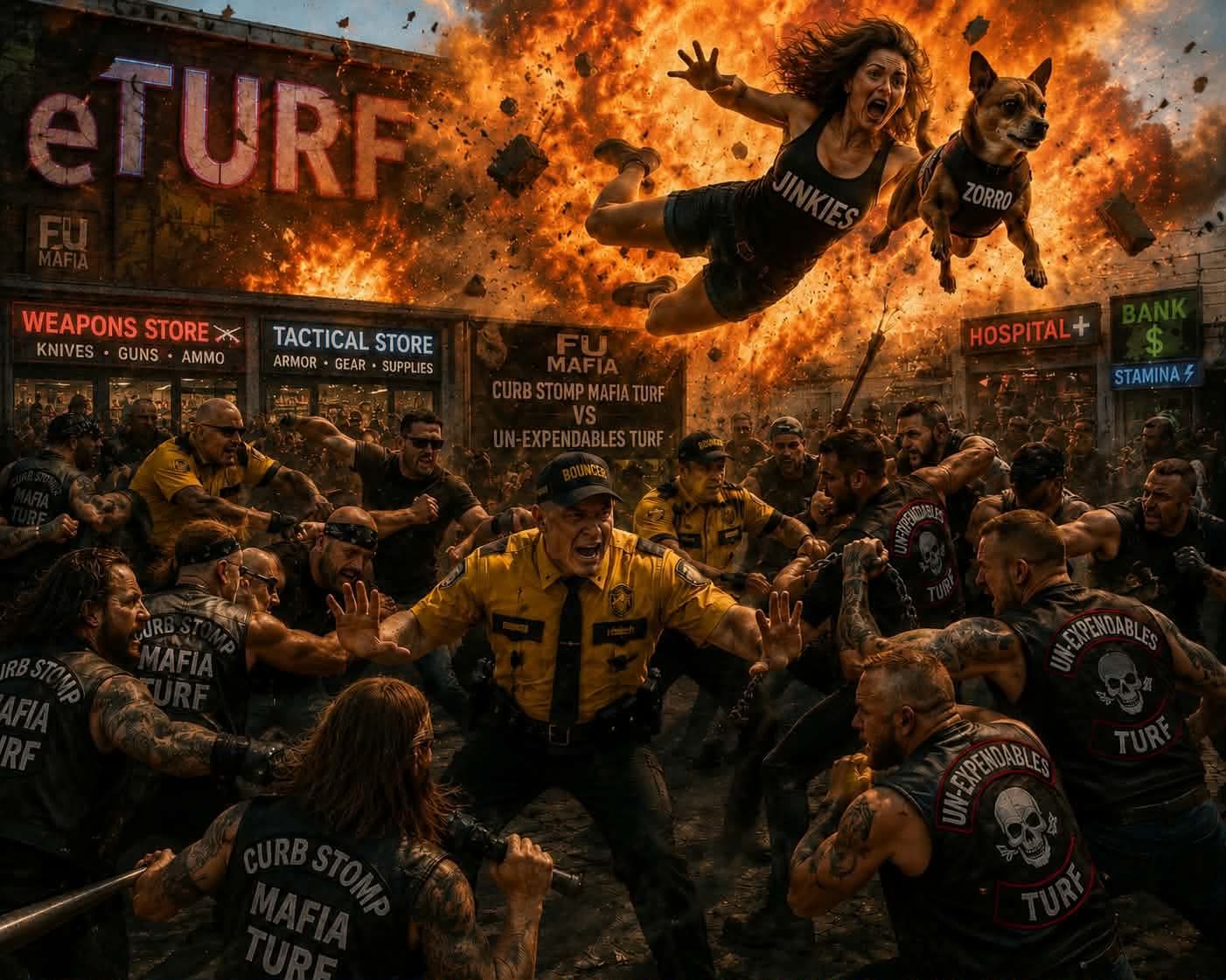 Fu Mafia Mayhem artwork