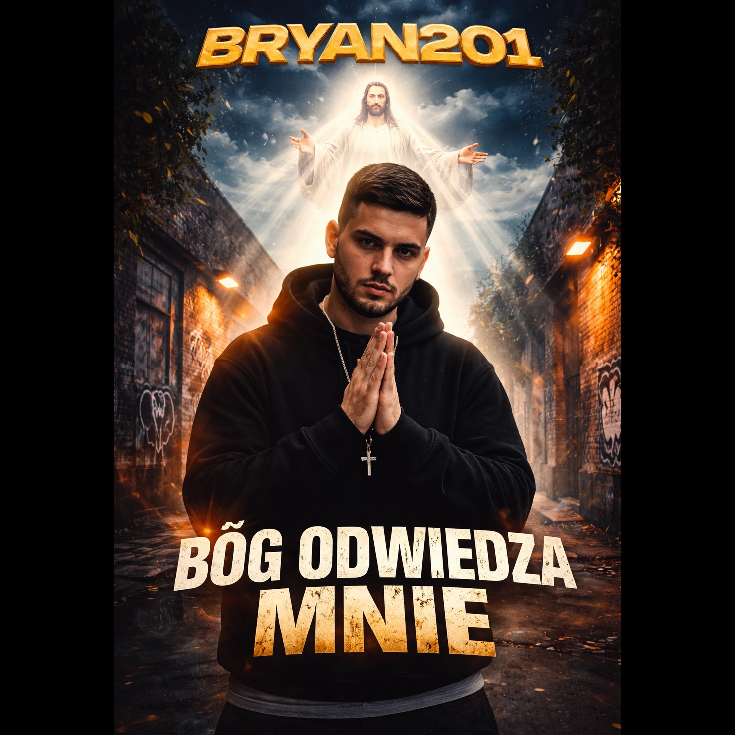Bóg odwiedza mnie - wer. RAP - utwór religijny artwork