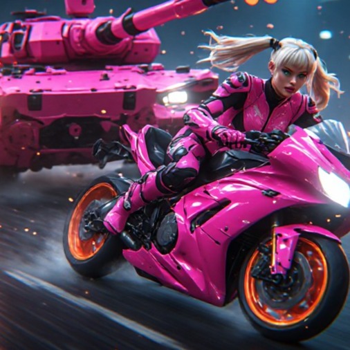 Makin' Friends Outta Freaks ~ Tank vs Motorbike - RAW+UNCUT artwork
