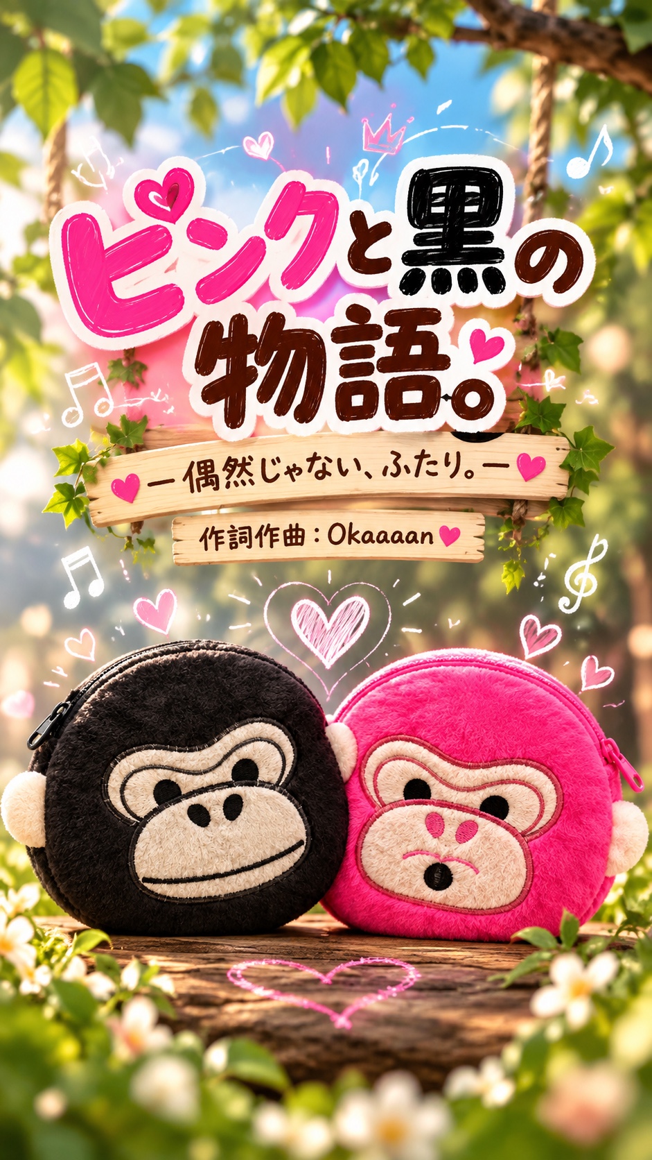 ピンクと黒の物語 artwork