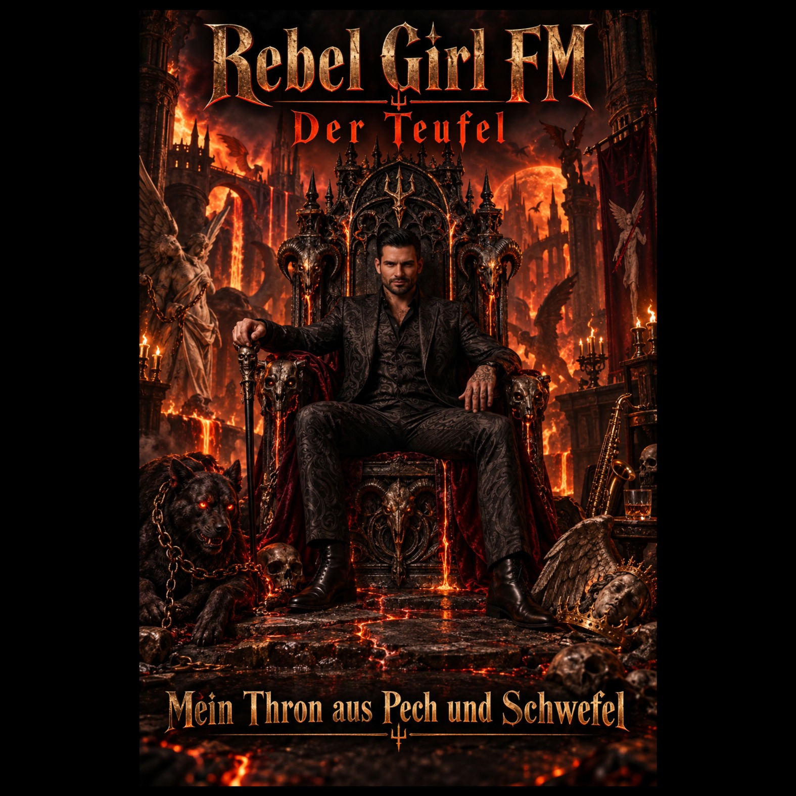 Rebel Girl FM - Mein Thron aus Pech und Schwefel artwork