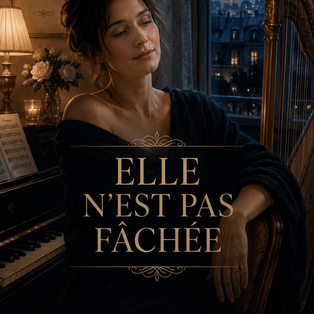 ELLE N’EST PAS FÂCHÉE artwork