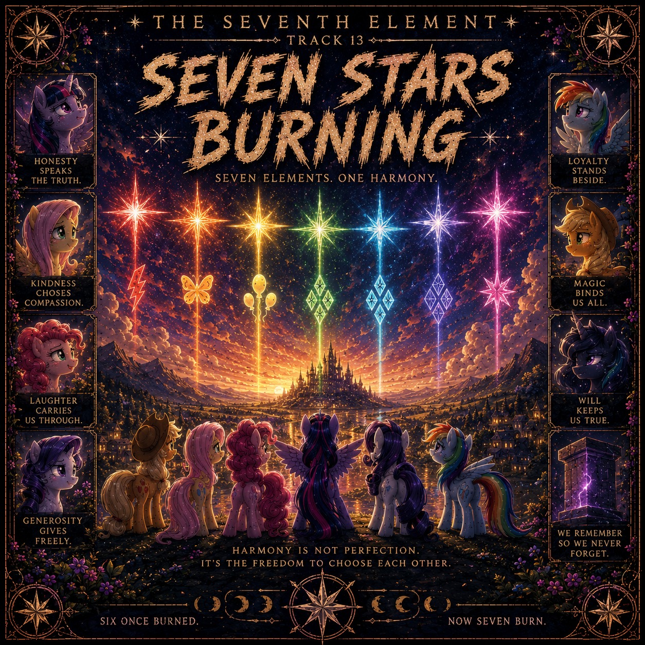 Seven Stars Burning artwork