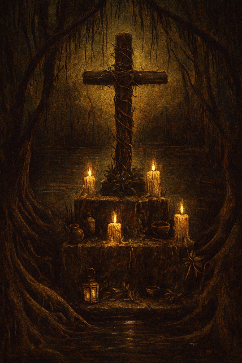 Shrine of The Crows - Before The Cross Came South artwork
