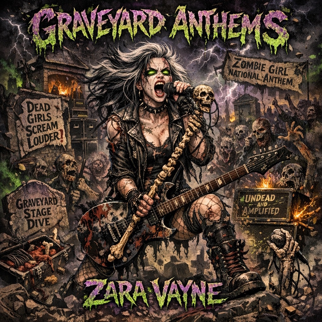 Image for Zara Vayne- Graveyard Anthems