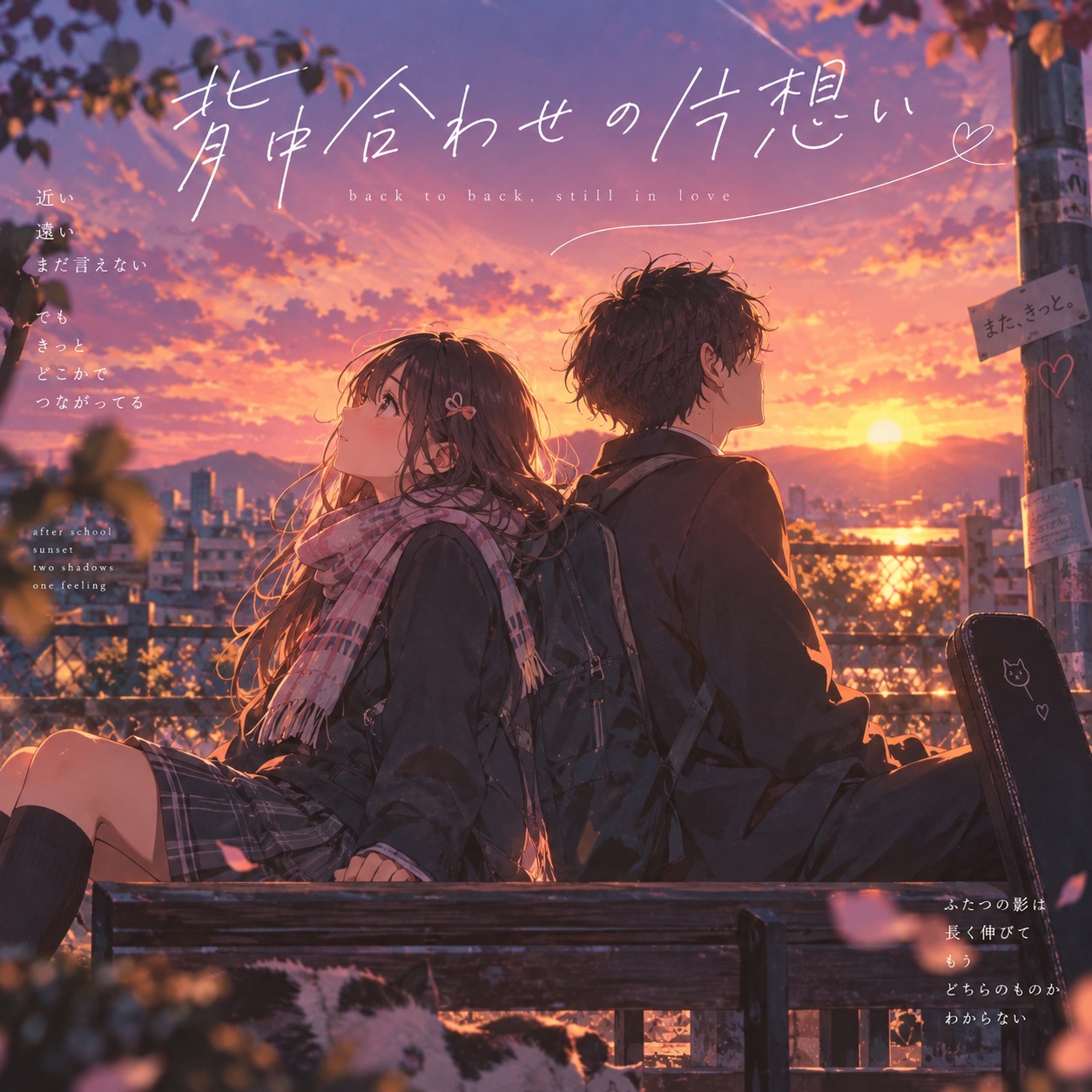 背中合わせの片想い artwork