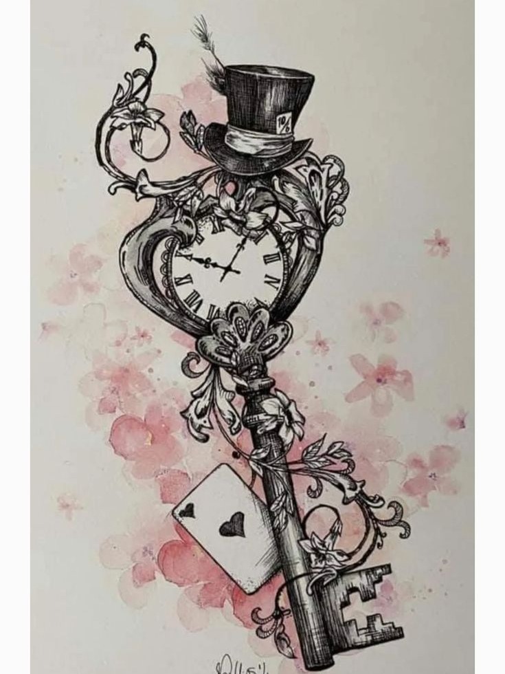🗝️ 針だけが咲いてる 〜Ace of Hours〜 🌸 artwork