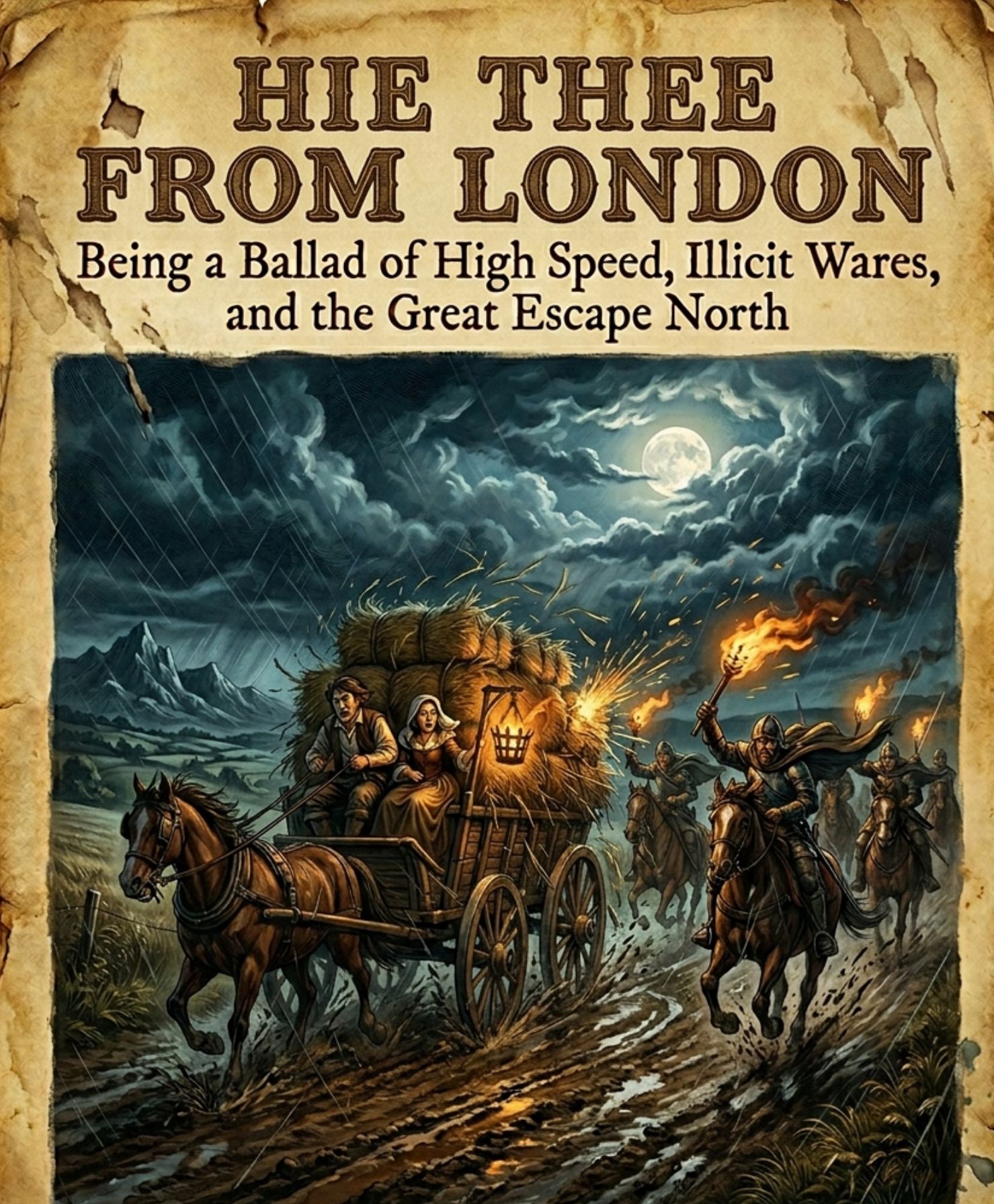 Hie thee from London artwork