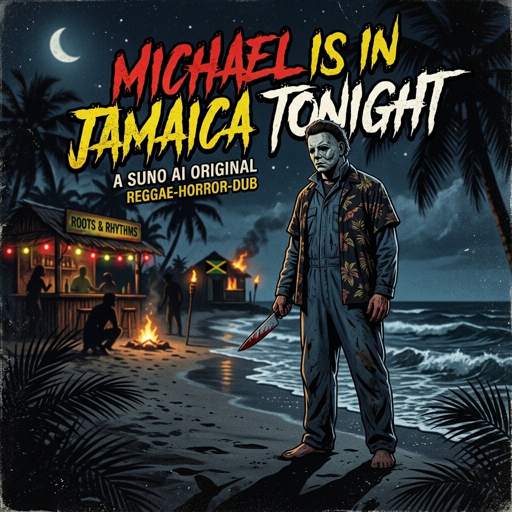 Michael Myers in Jamaica Tonight (Party Mix artwork