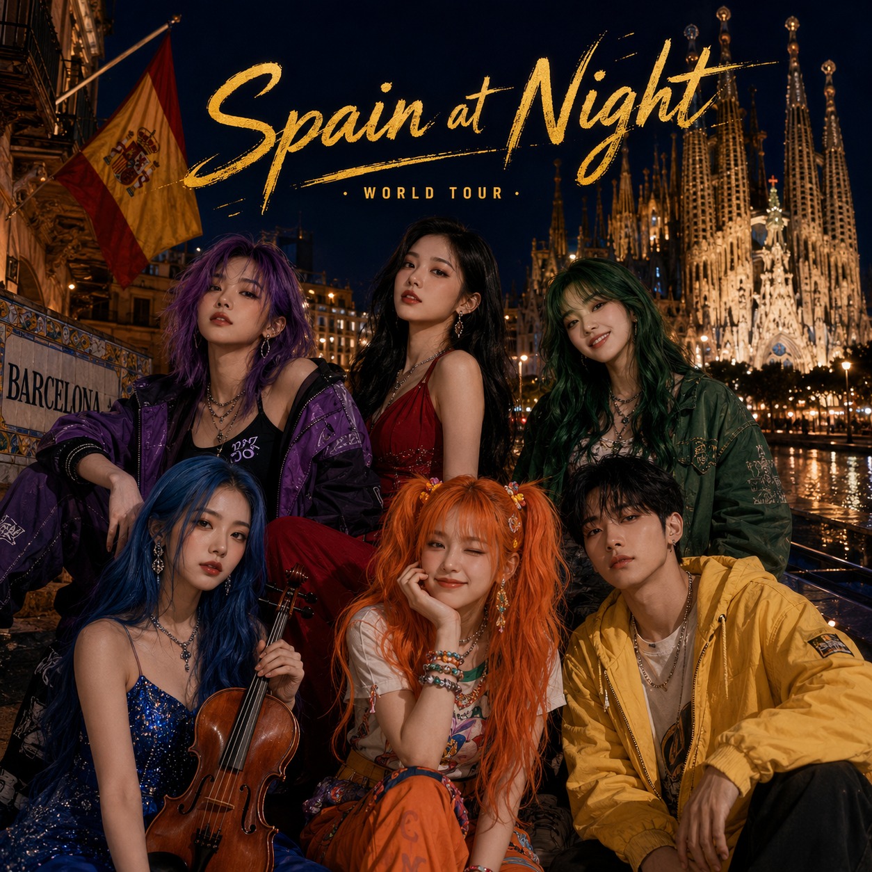 Spain at Night v6 artwork