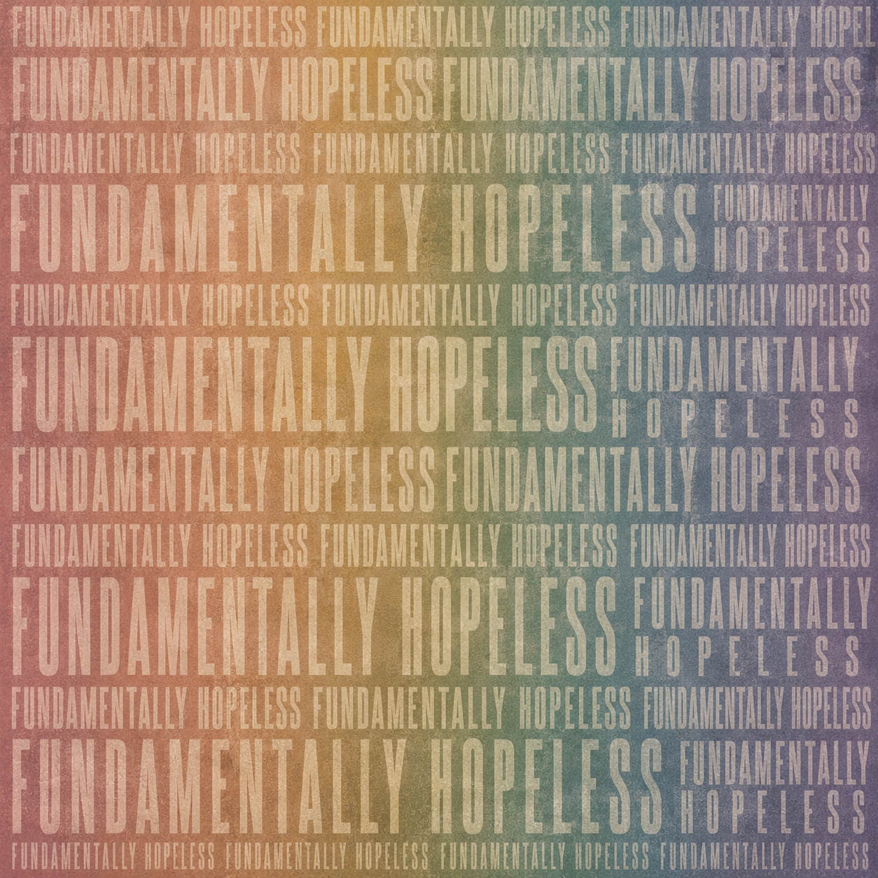 FUNDAMENTALLY HOPELESS artwork