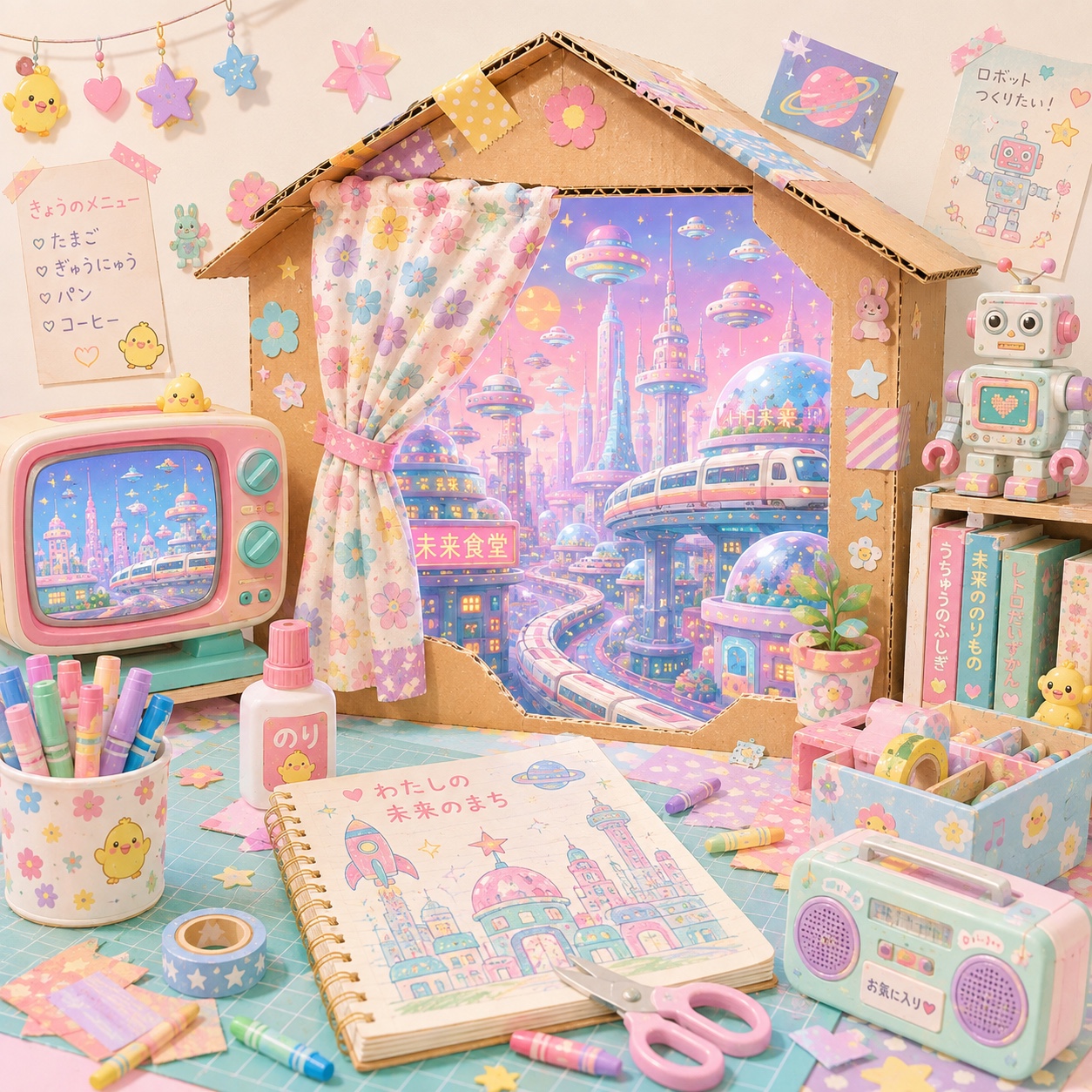 レトロフューチャー artwork