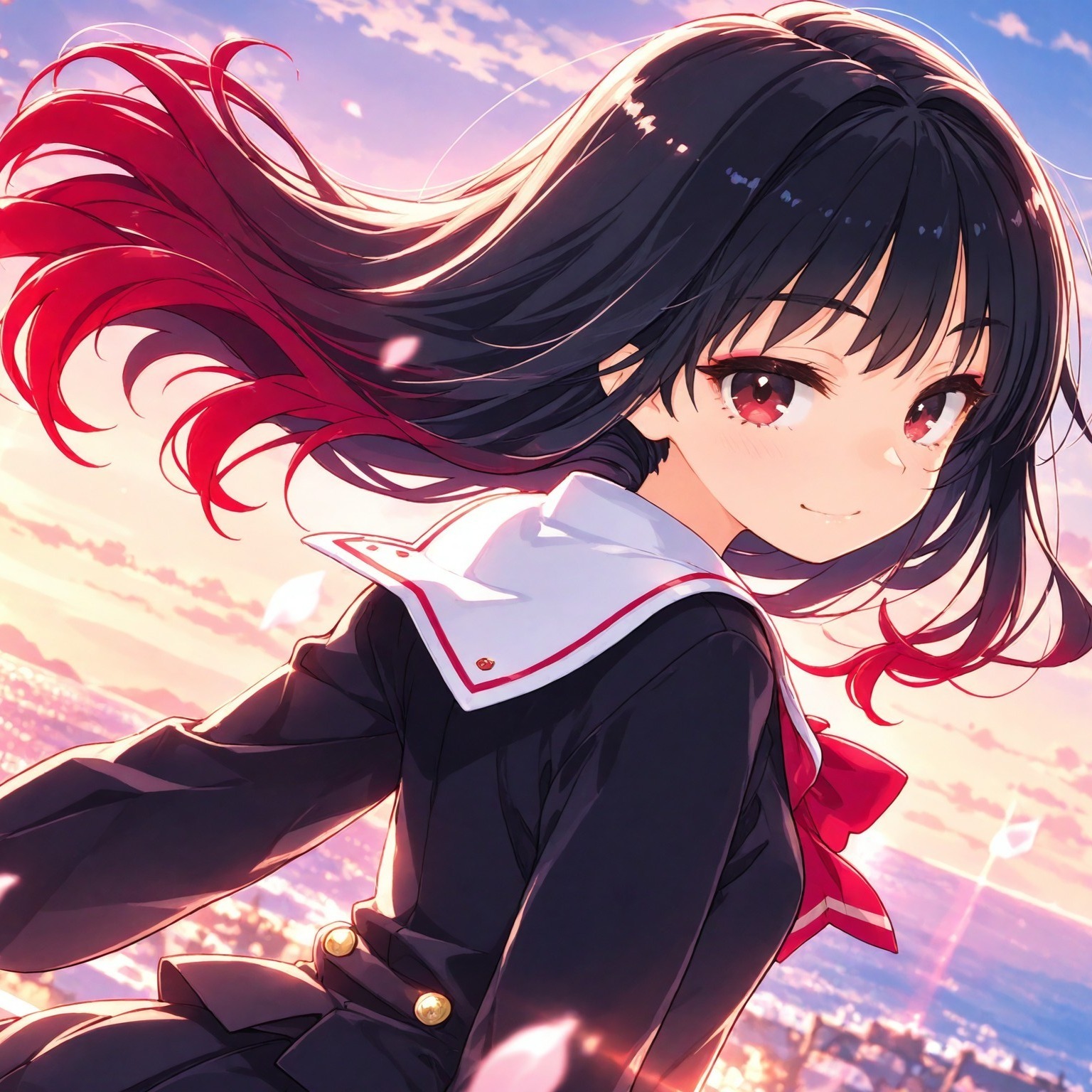 朝焼けの君と (r2) artwork