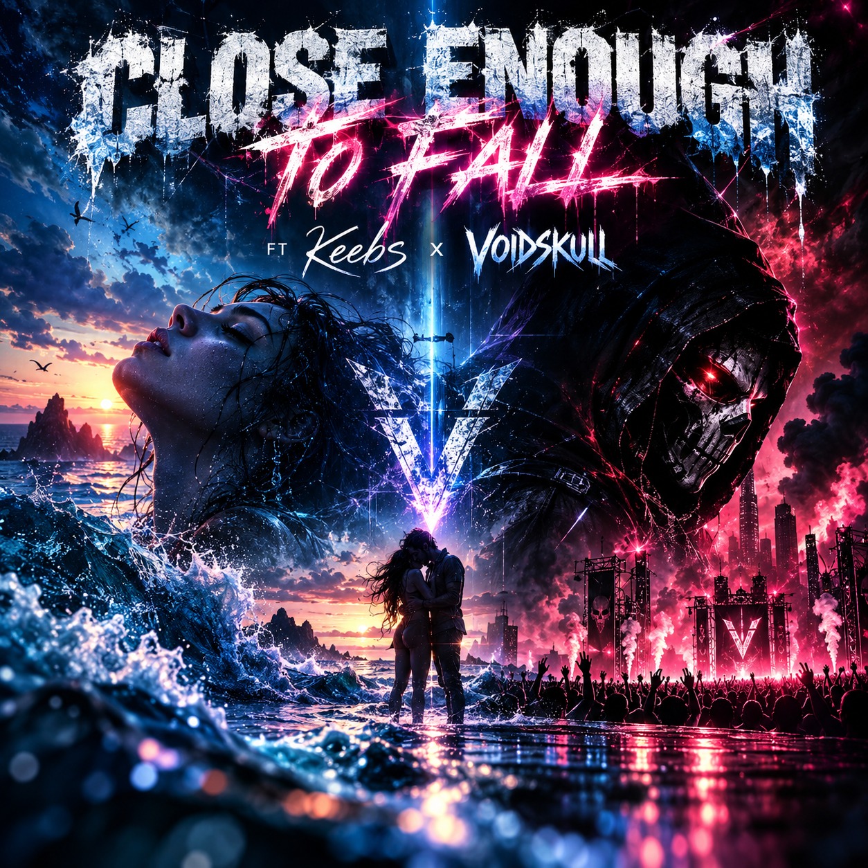 CLOSE ENOUGH TO FALL / FT. Keebs (Mashup) artwork
