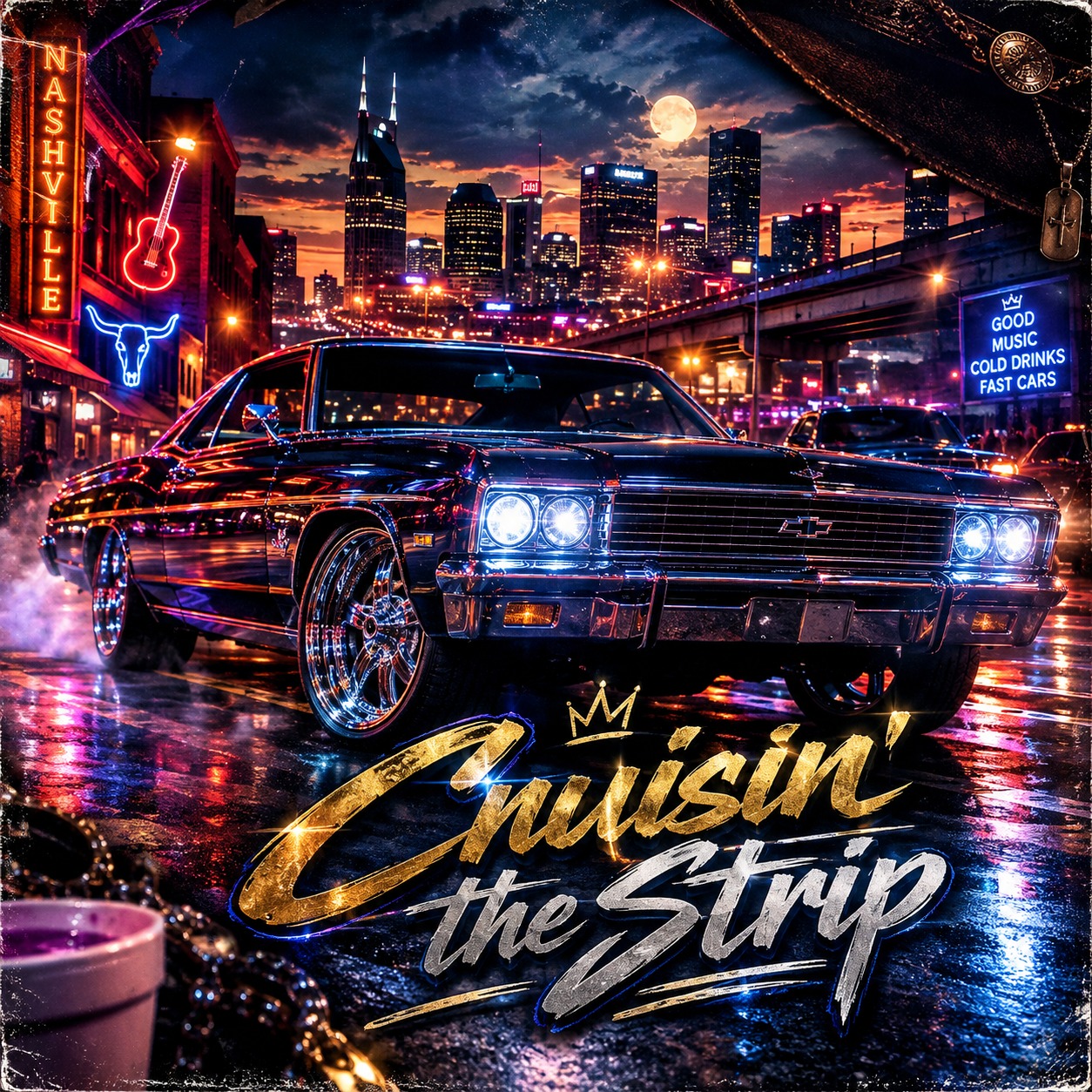 Cruisin’ the Strip artwork