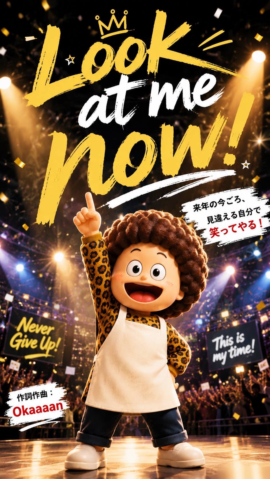 Look at me now! artwork