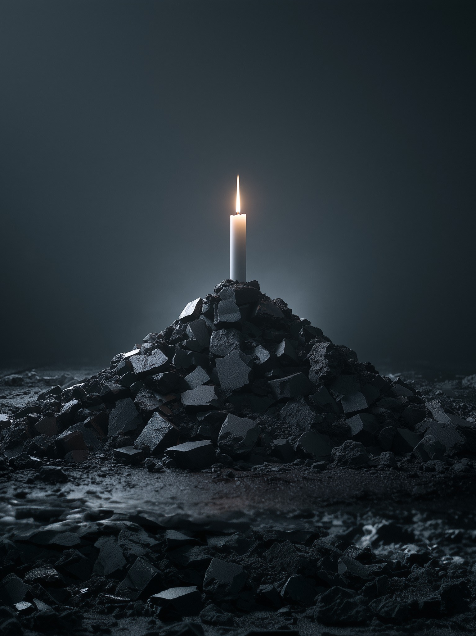 積み上げてはまた壊して artwork