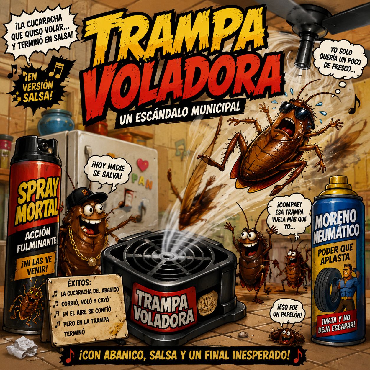 Trampa Voladora artwork
