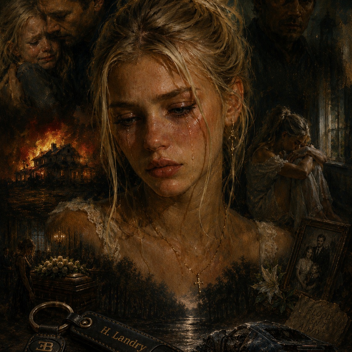 Tears on a river... artwork