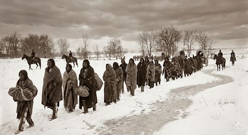 Trail of tears artwork