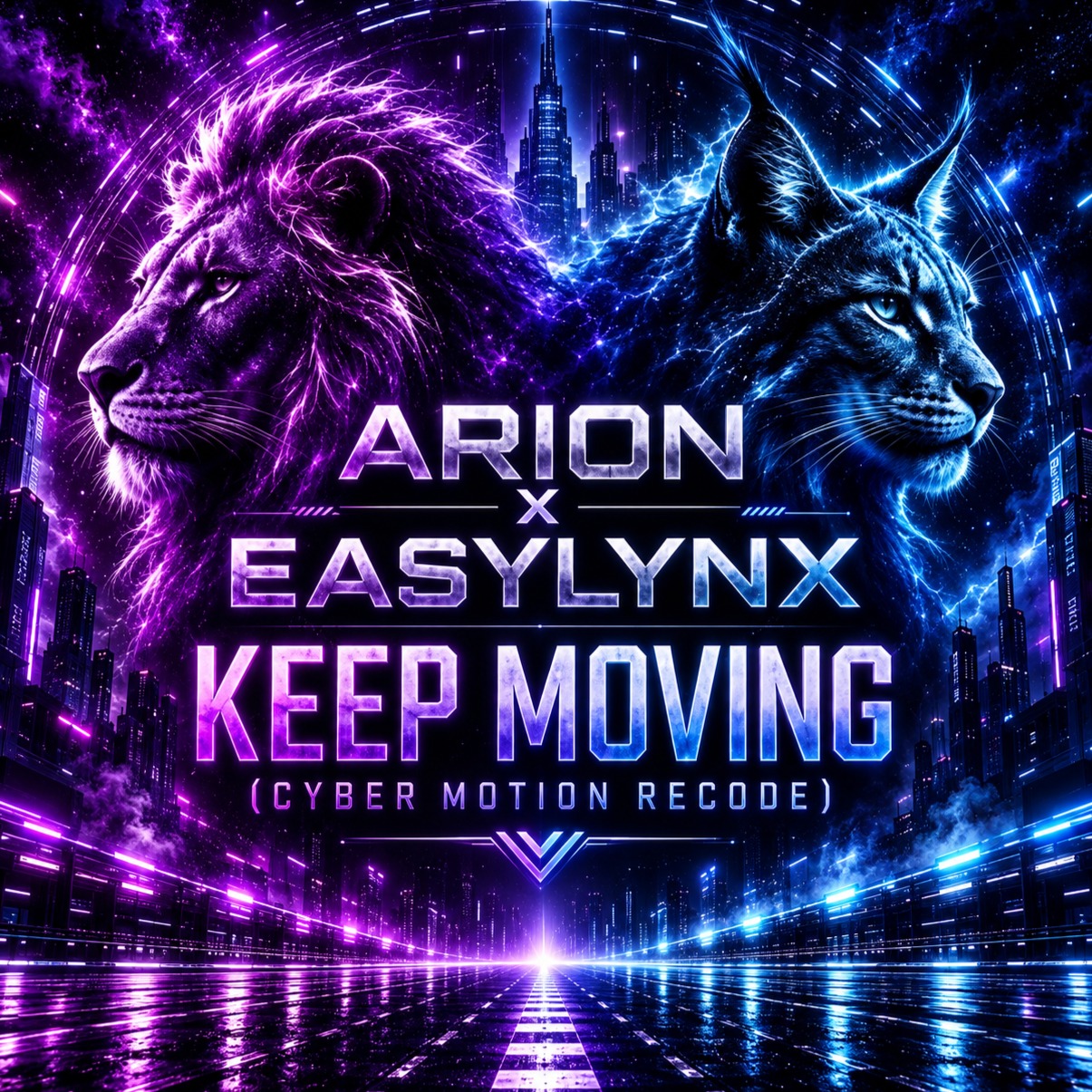 Arion x Easylynx - Keep Moving (Cyber Motion Recode) artwork