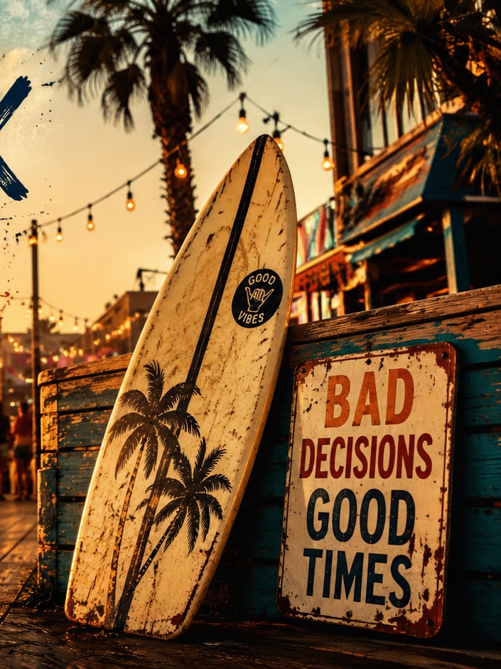 Boardwalk Bad Decisions artwork