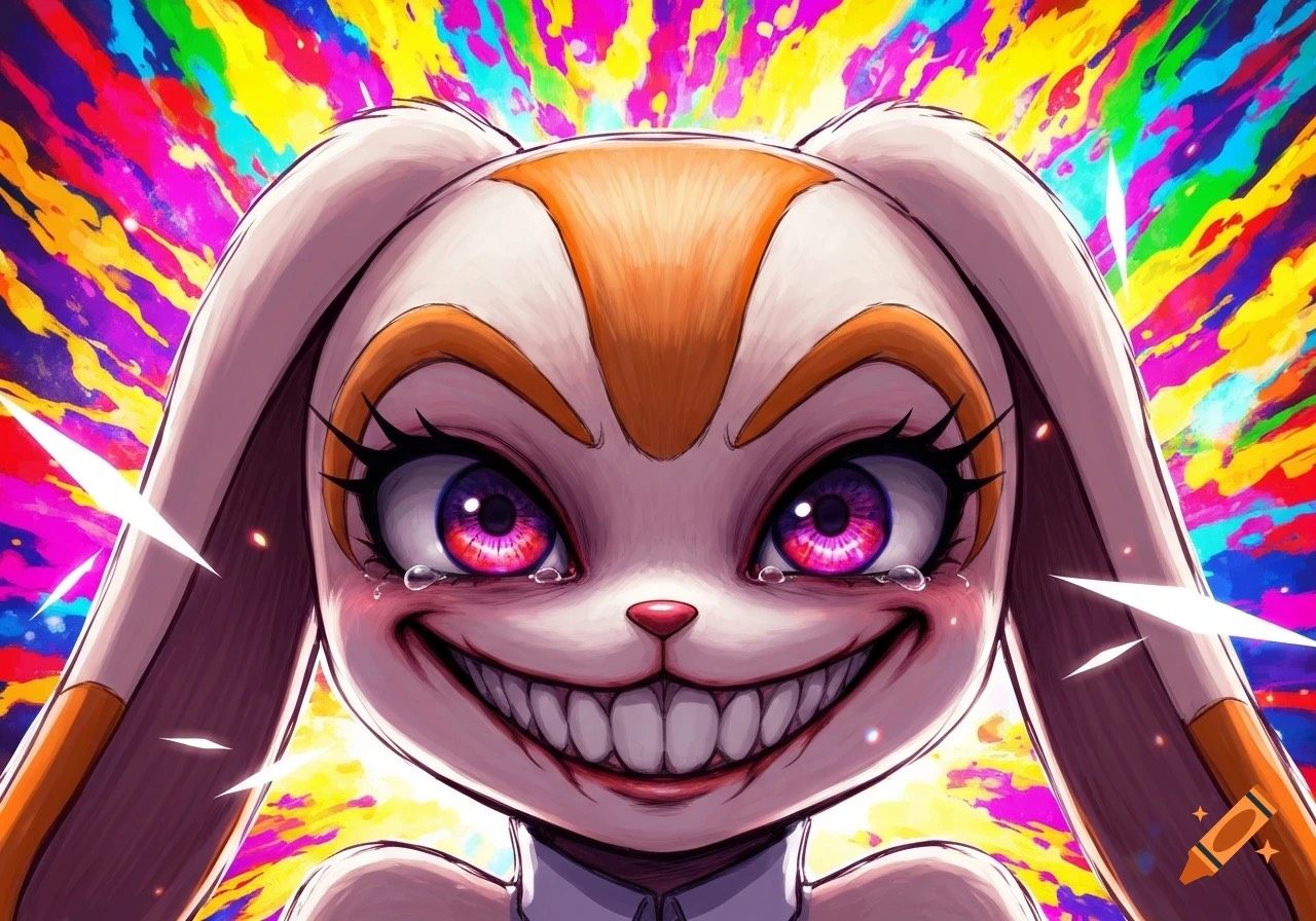 Queen of Oblivion (Absolute Cream the Rabbit) artwork