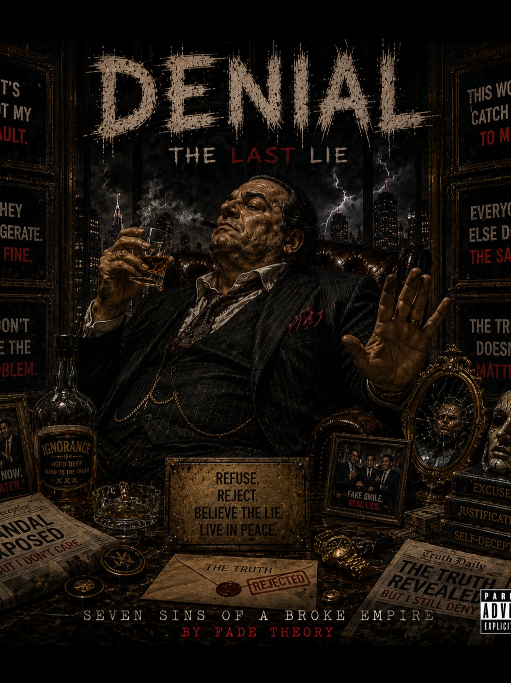 Bonus Sin Denial: Everything is fine artwork